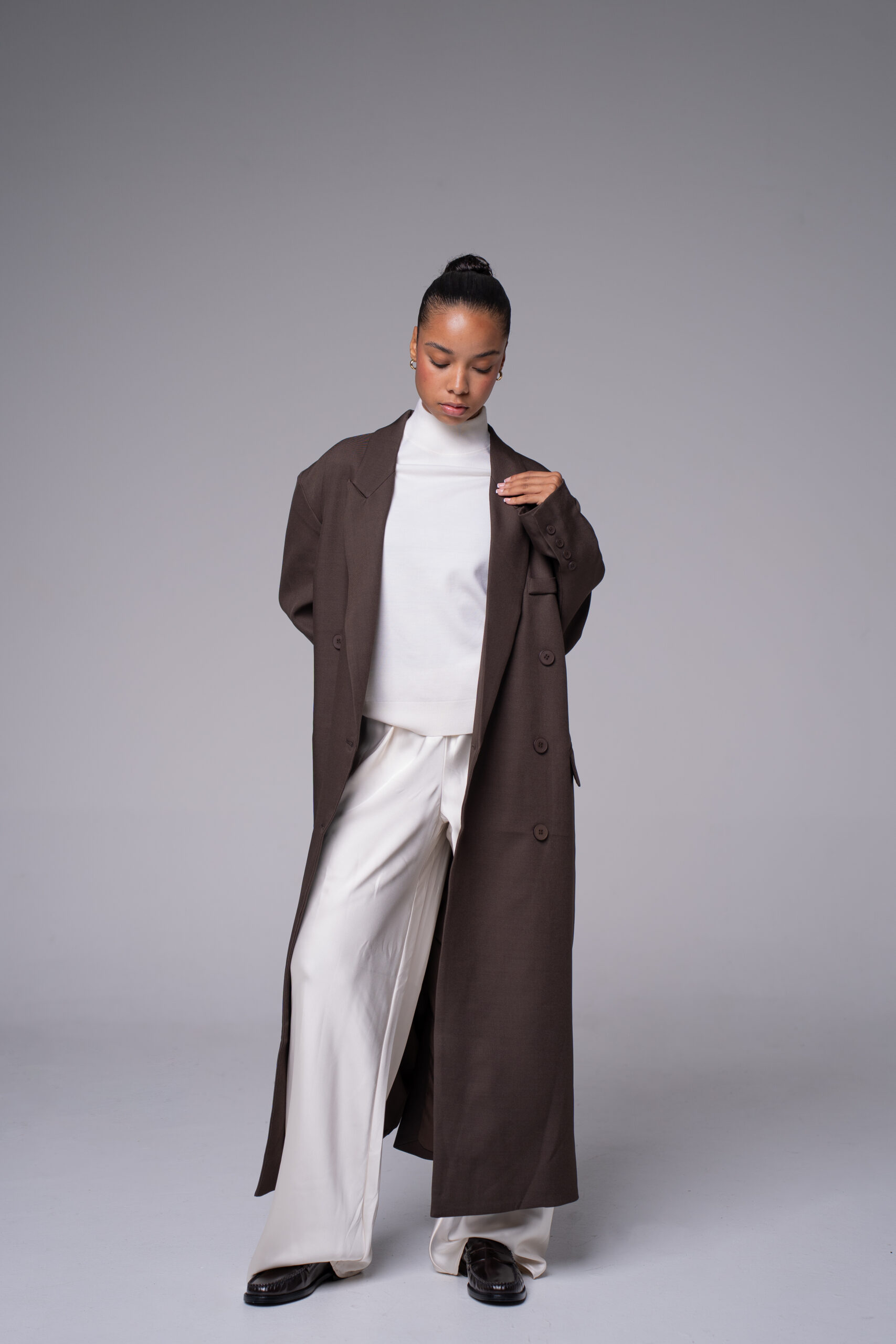 Manteau long oversize – photo 3
