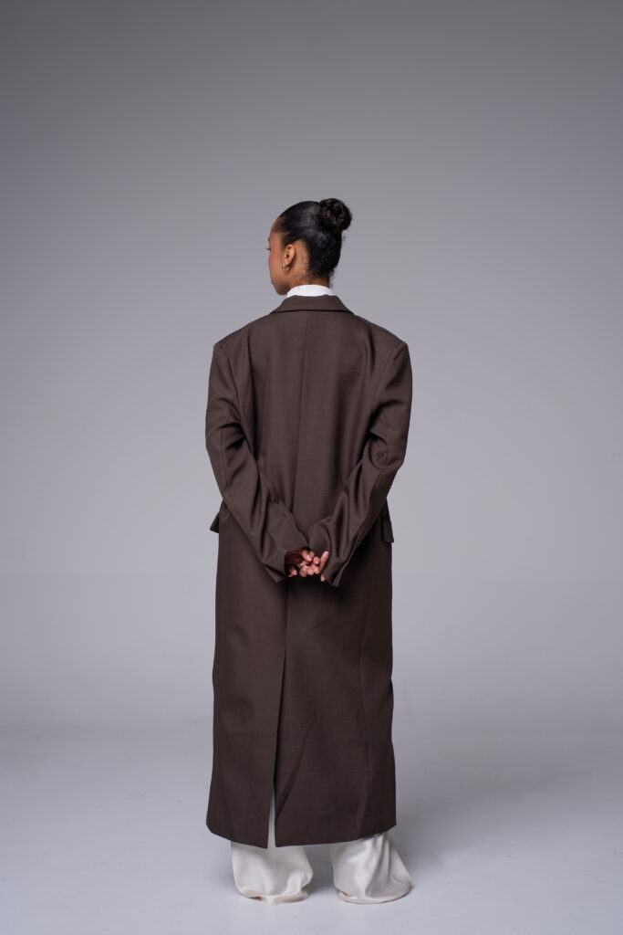 Manteau long oversize