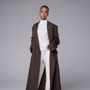 Manteau long oversize