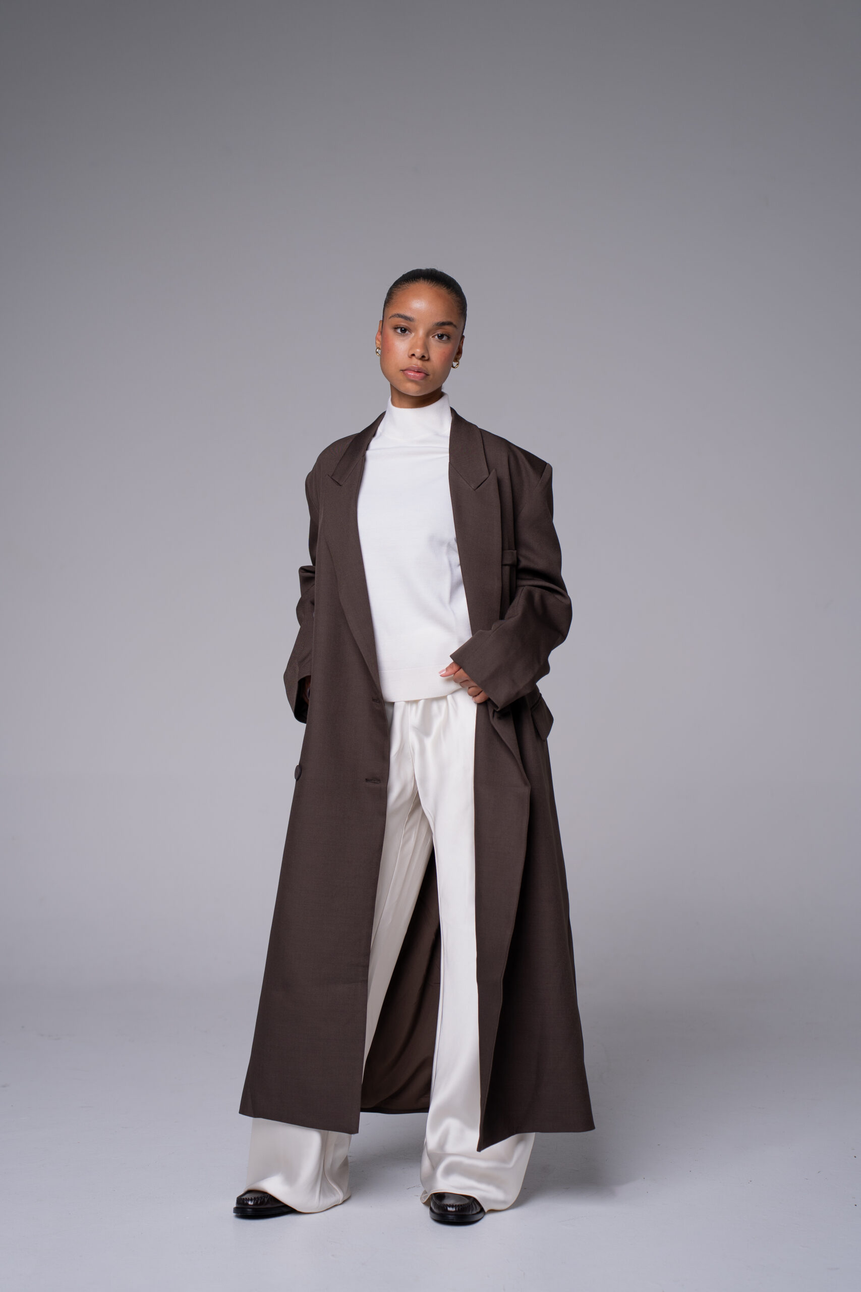 Manteau long oversize – photo 1