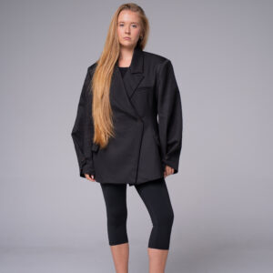 Blazer structuré à épaulettes