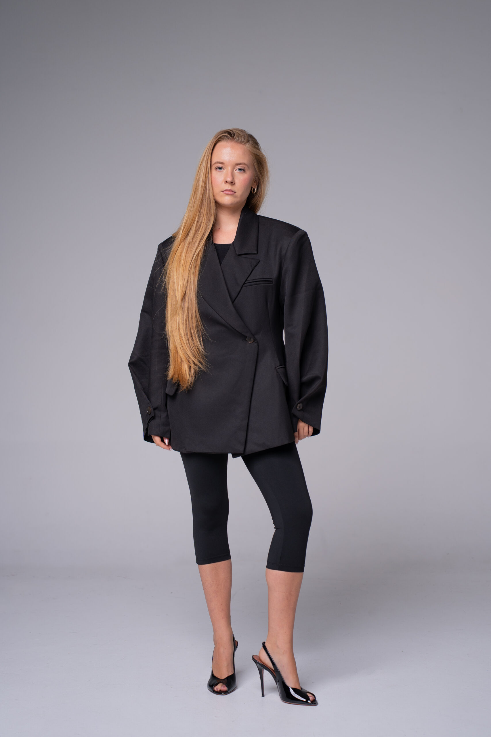 Blazer structuré à épaulettes – photo 1
