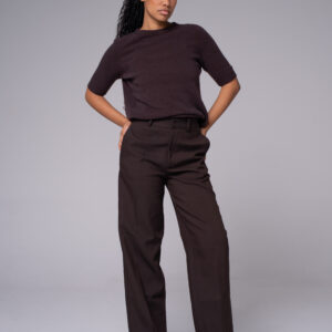 Pantalon large à pinces