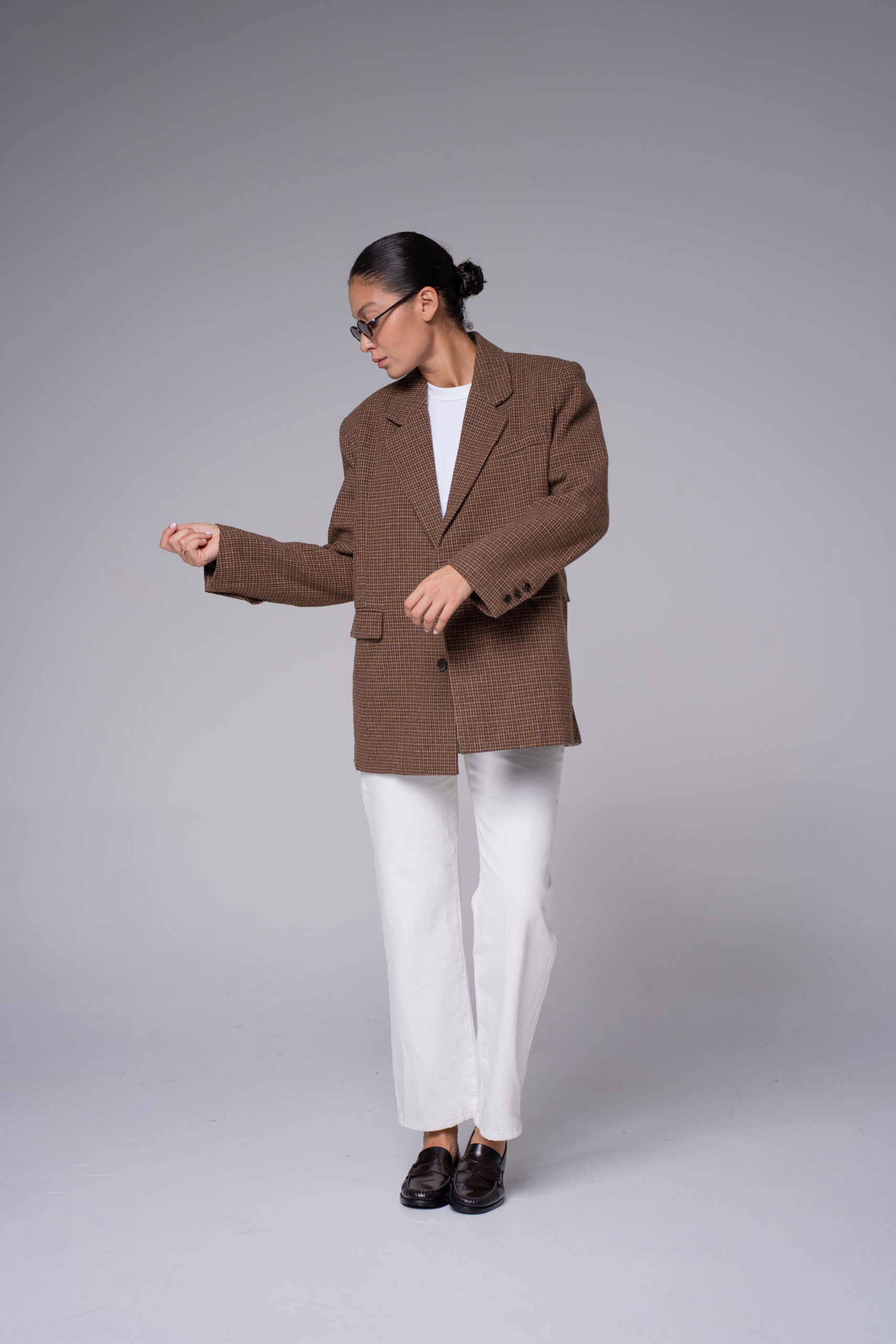 Blazer à carreaux Countryside – photo 2